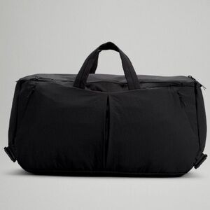 lululemon athletica Black Duffel Bag